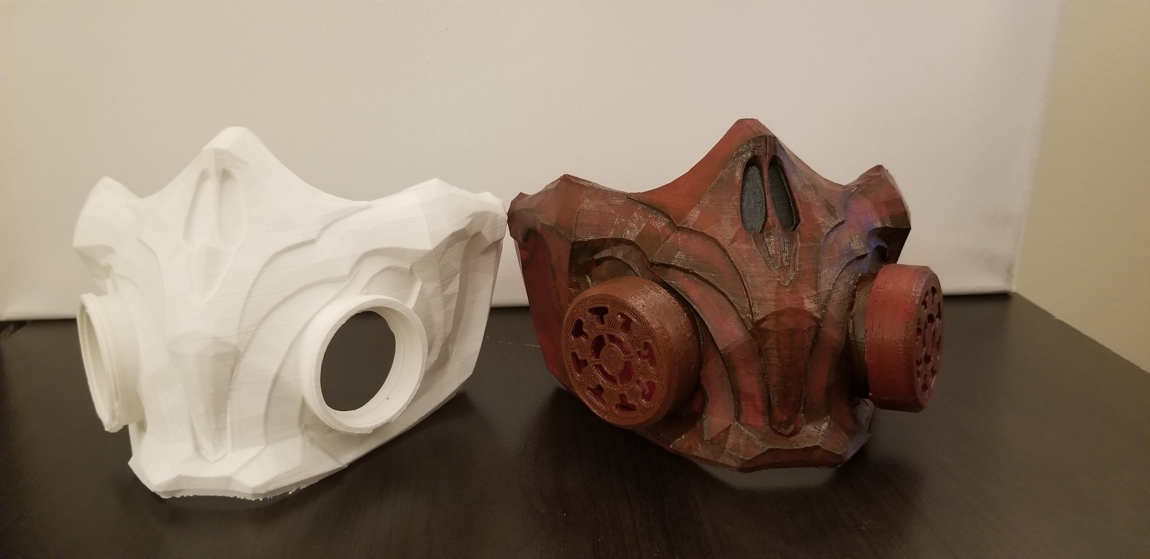 STL scorpian mask with unique filtration system - Mortal Kombat 3D print model_6