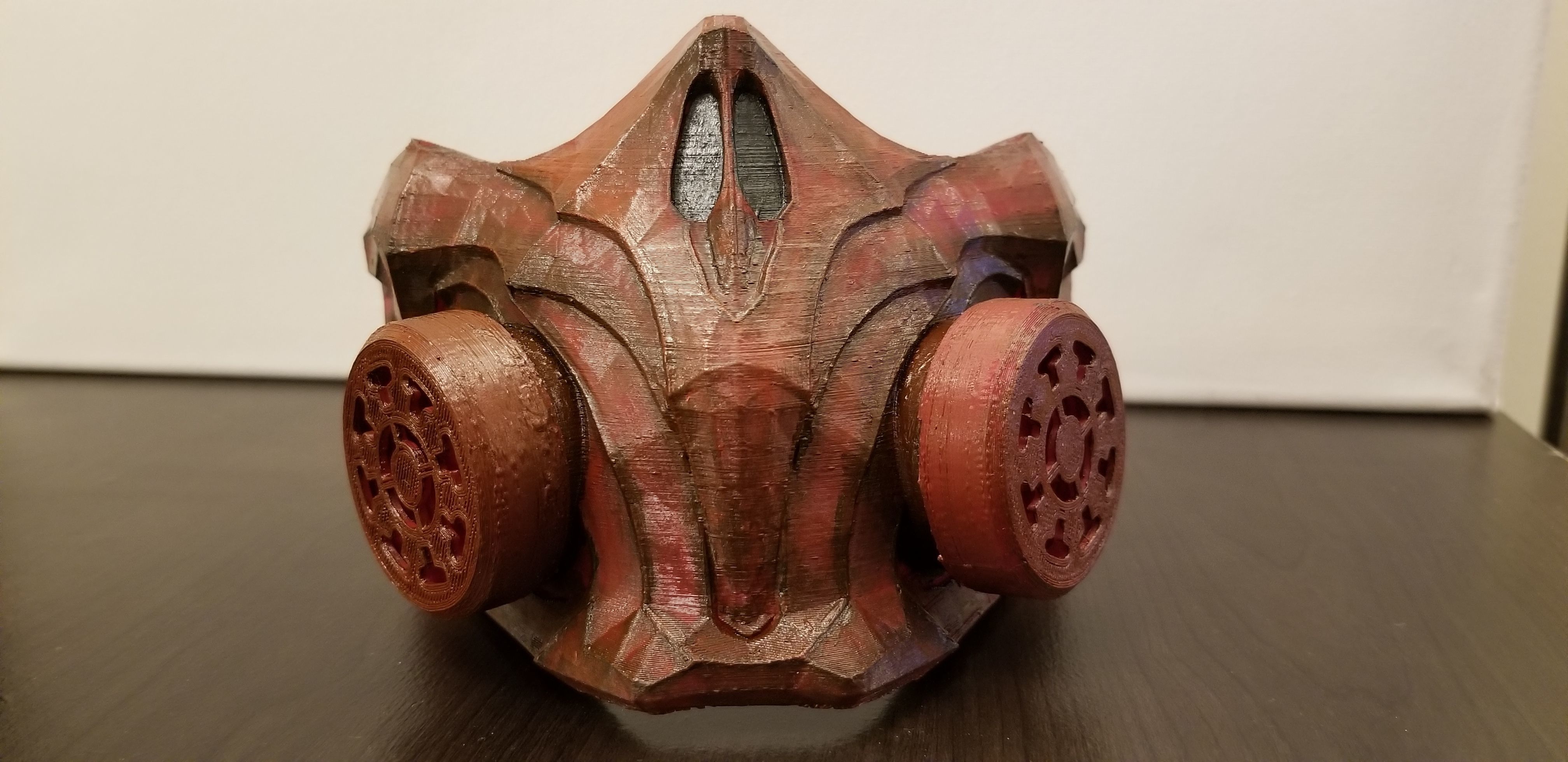 STL scorpian mask with unique filtration system - Mortal Kombat 3D print model_7
