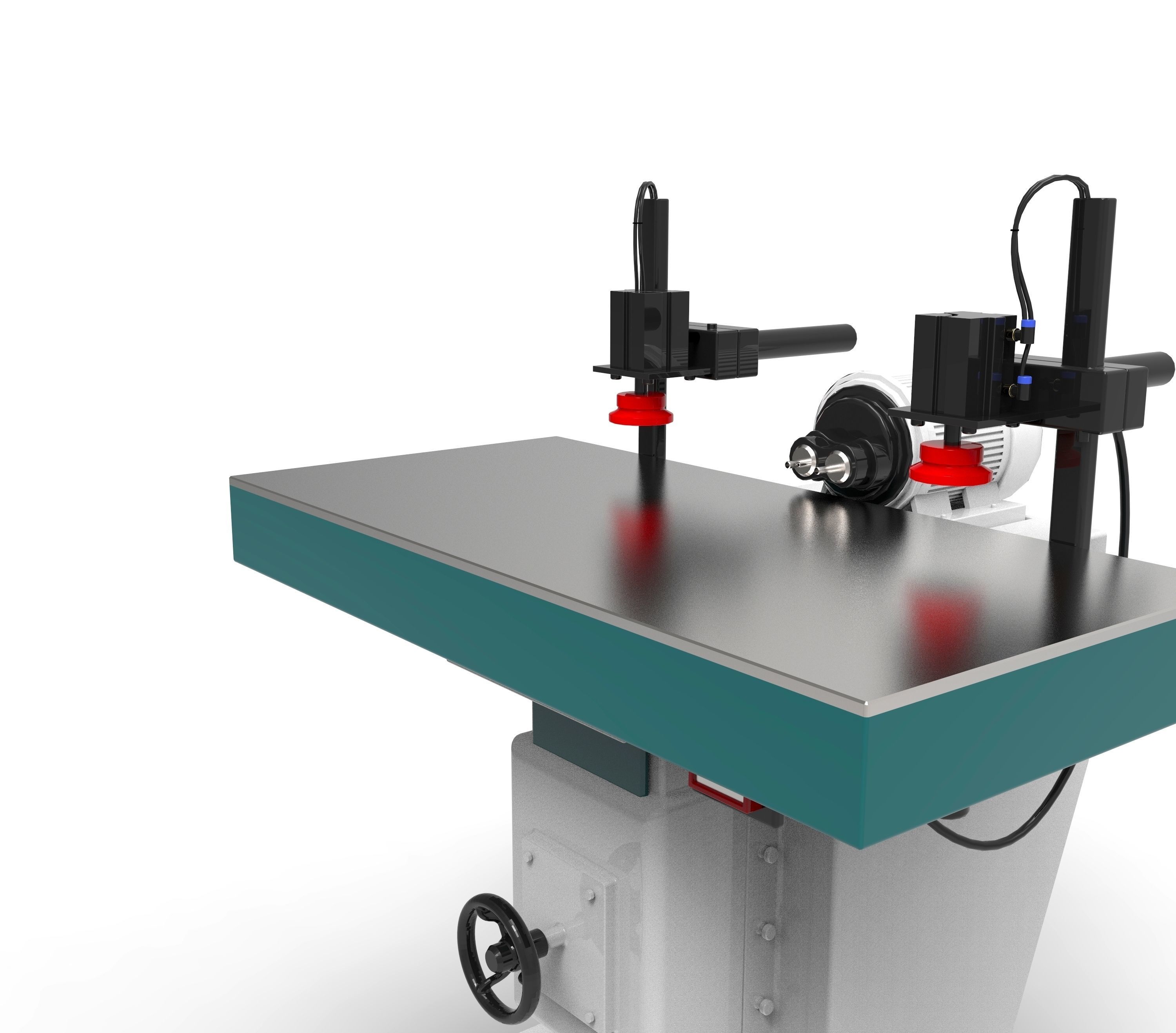 Horizontal drilling machine 3D model_3
