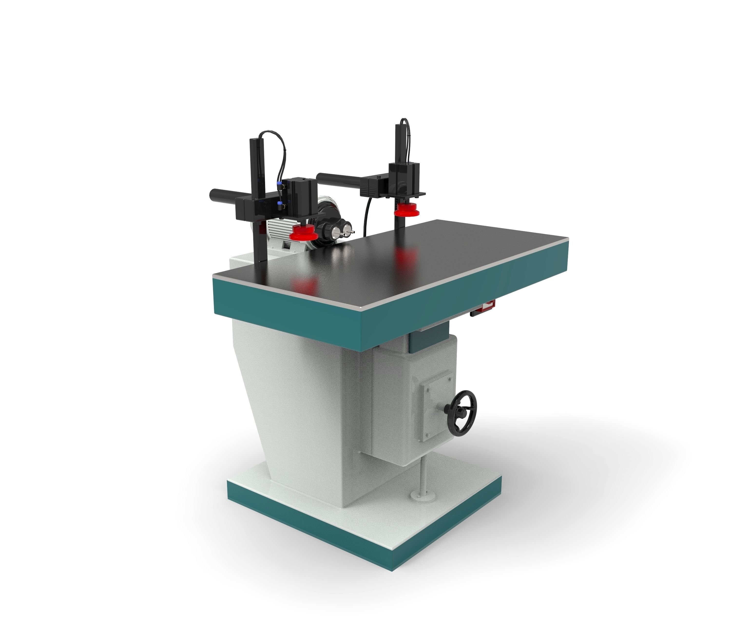 Horizontal drilling machine 3D model_5