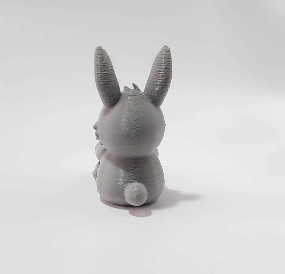 Cute Egg Bunny 3D print model_6