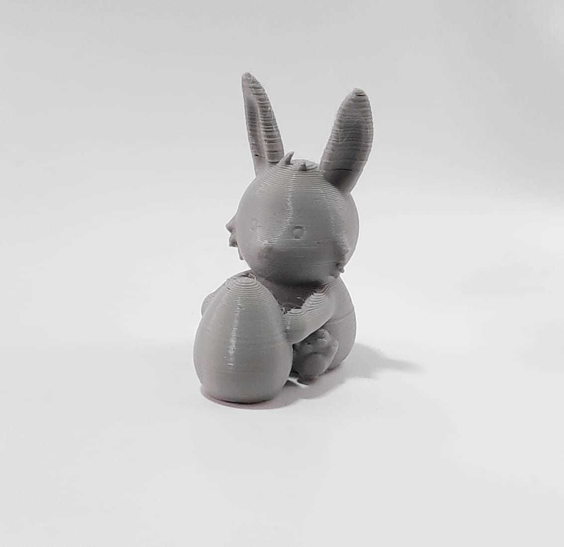 Cute Egg Bunny 3D print model_9