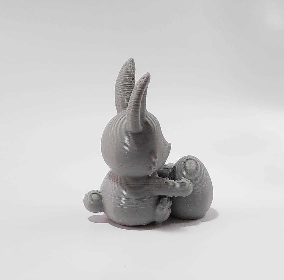 Cute Egg Bunny 3D print model_4