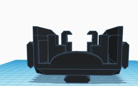 ATA airsoft F2000 RIS Handguard 3D print model_4