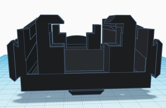 ATA airsoft F2000 RIS Handguard 3D print model_2