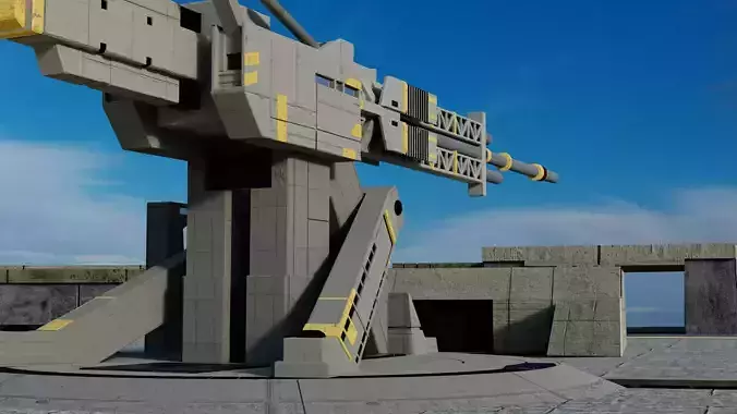 Stonehenge Facility 3D model