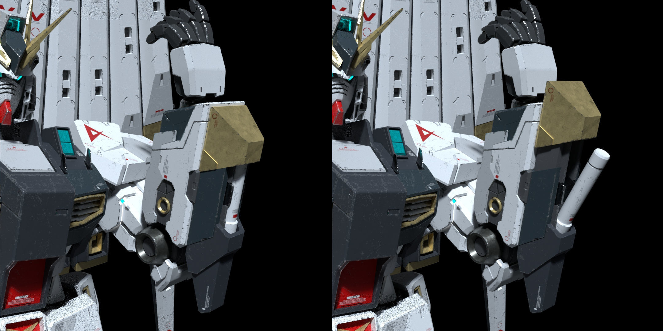 Nu gundam RX-93 3D model_4