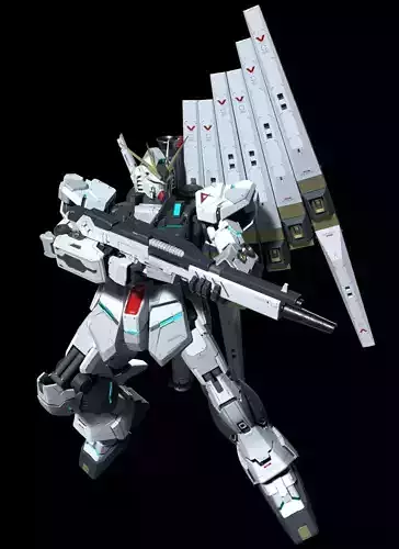 Nu gundam RX-93 3D model