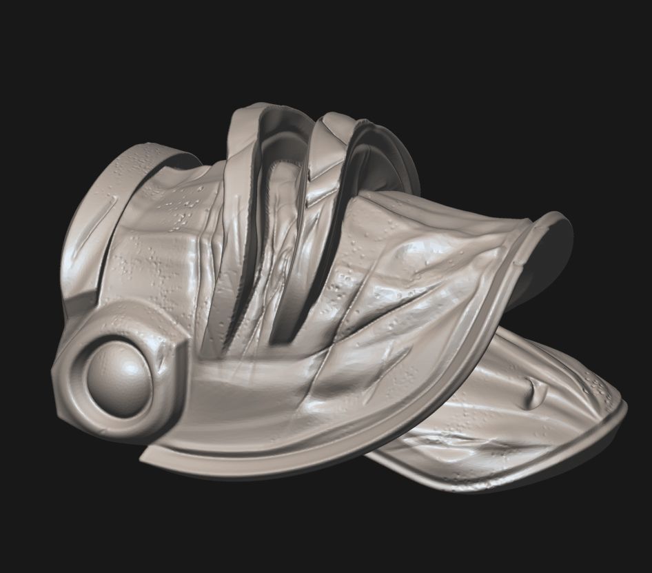 Fantasy 3D Print Pin Up Figurine - Mistress Army Berserker 3D print model_24