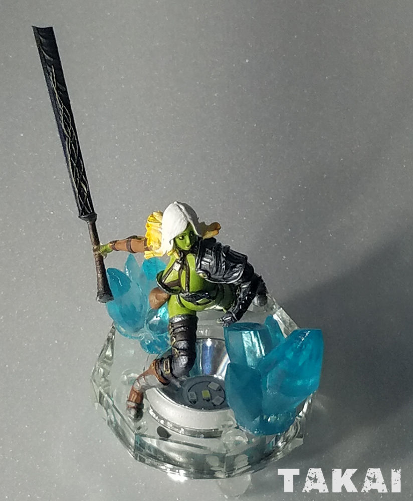 Fantasy 3D Print Pin Up Figurine - Mistress Army Berserker 3D print model_10