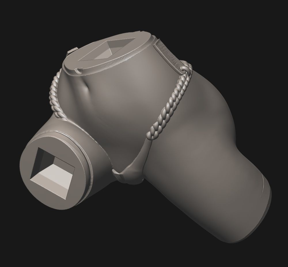 Fantasy 3D Print Pin Up Figurine - Mistress Army Berserker 3D print model_25