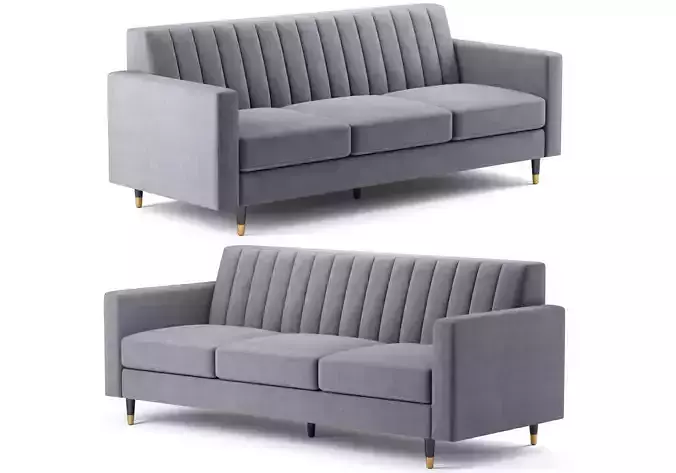Lola Velvet Sofa Meridian Furniture