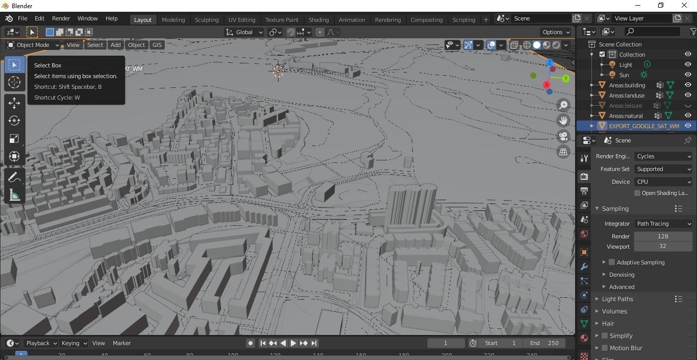 Game Map  Free 3D model_4