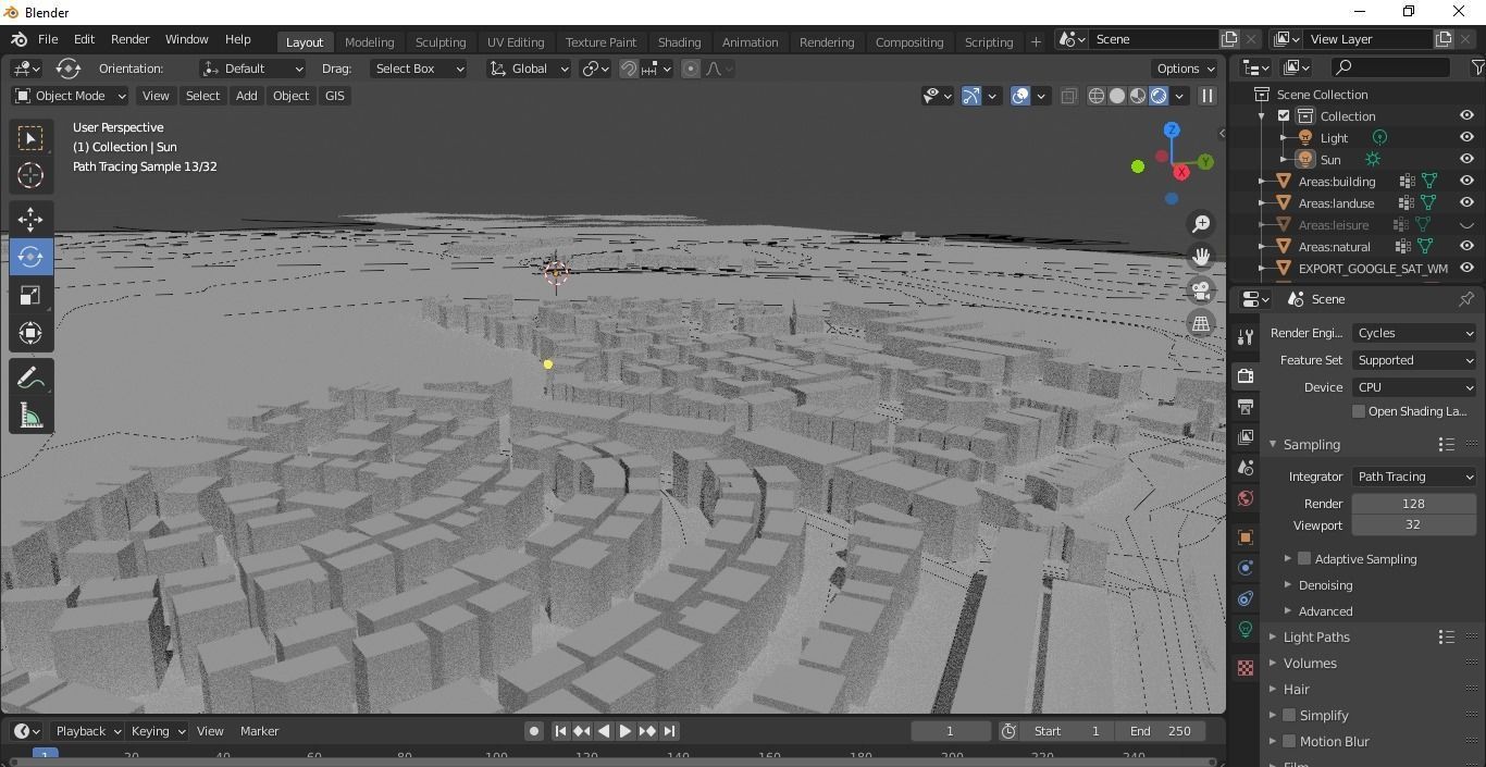 Game Map  Free 3D model_1