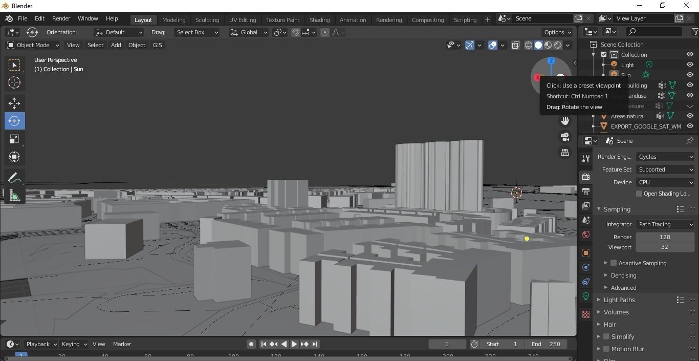 Game Map  Free 3D model_2