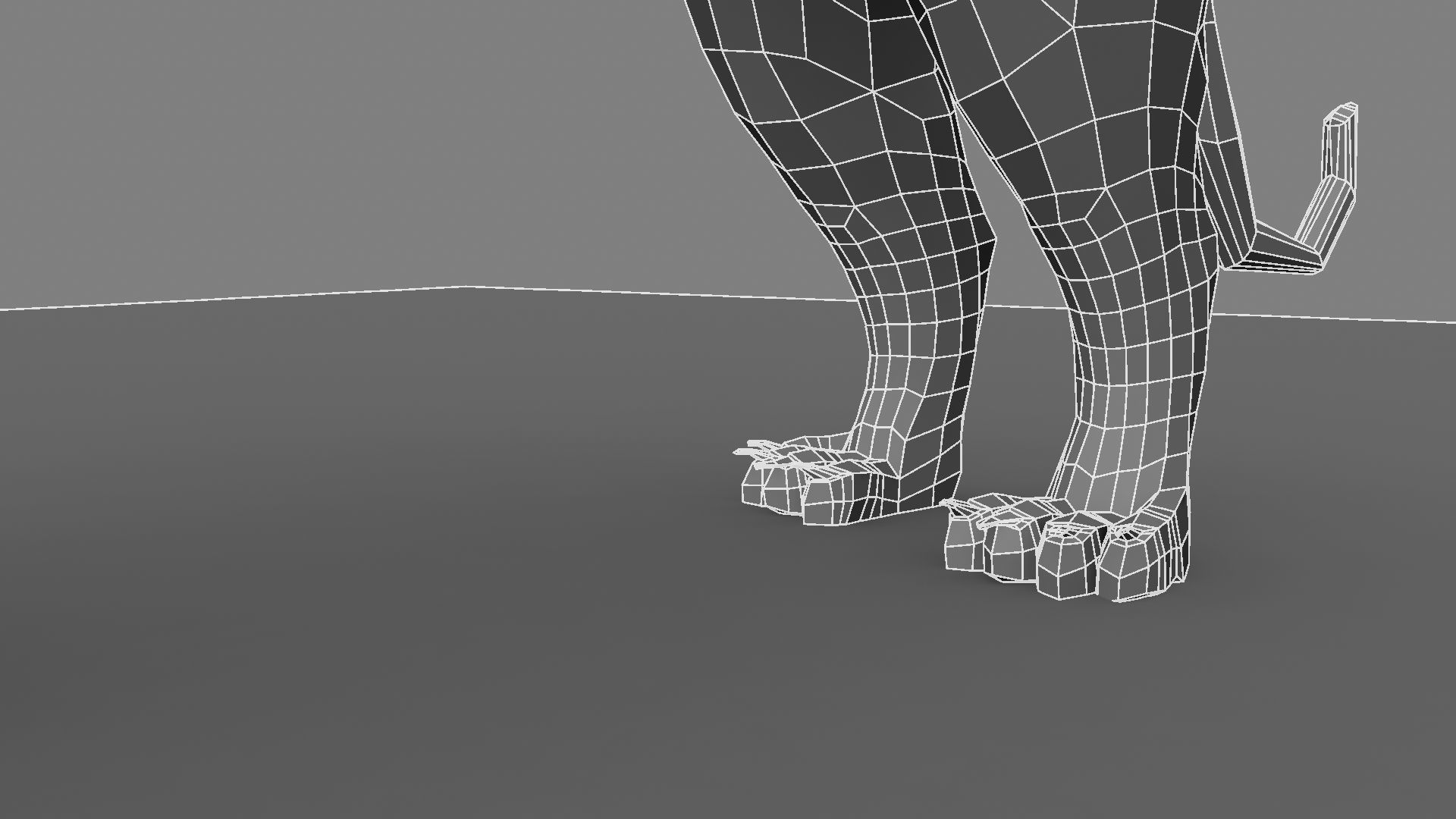 Royel Bengal Tiger 3D model_26