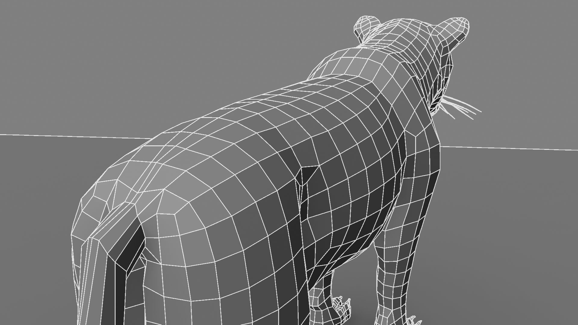 Royel Bengal Tiger 3D model_21