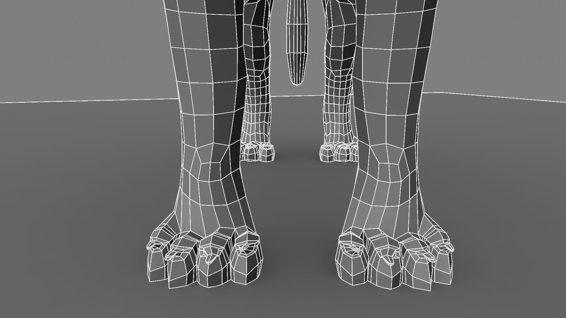 Royel Bengal Tiger 3D model_27