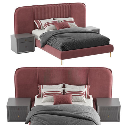 Astoria bed 3D model