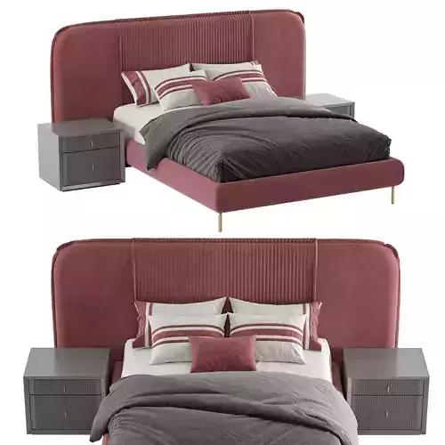 Astoria bed 3D model