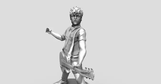 GREEN DAY - BILLIE JOE ARMSTRONG 3D PRINTING