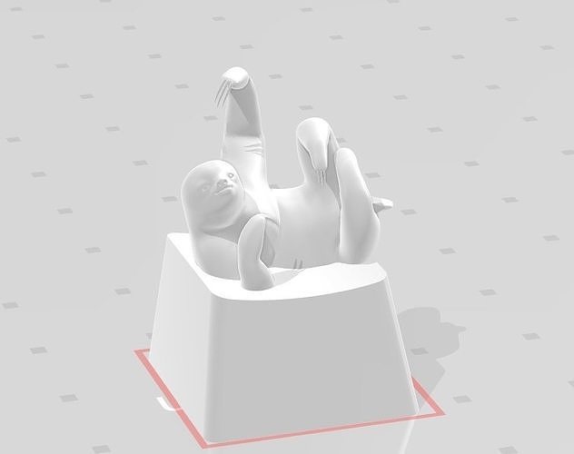 Sloth Animal 3D printing 3D print model