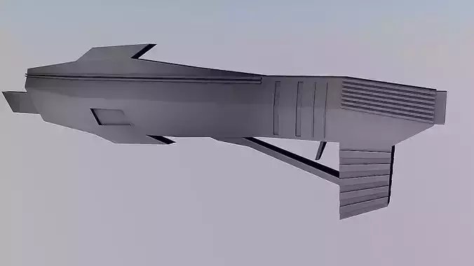 LOW POLY 3D GUN 4 Different Versions 