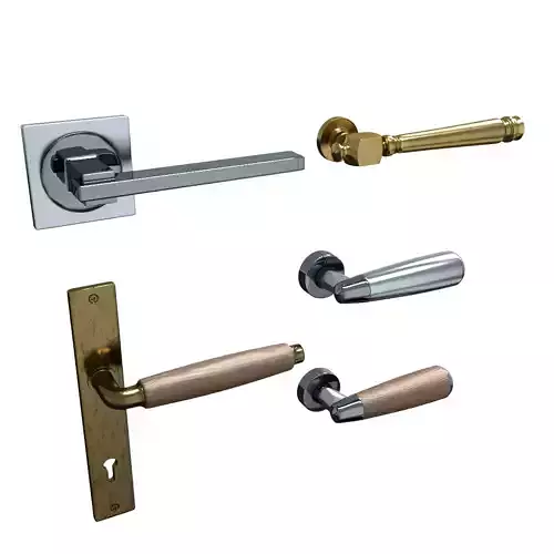 Interior handle 3D model