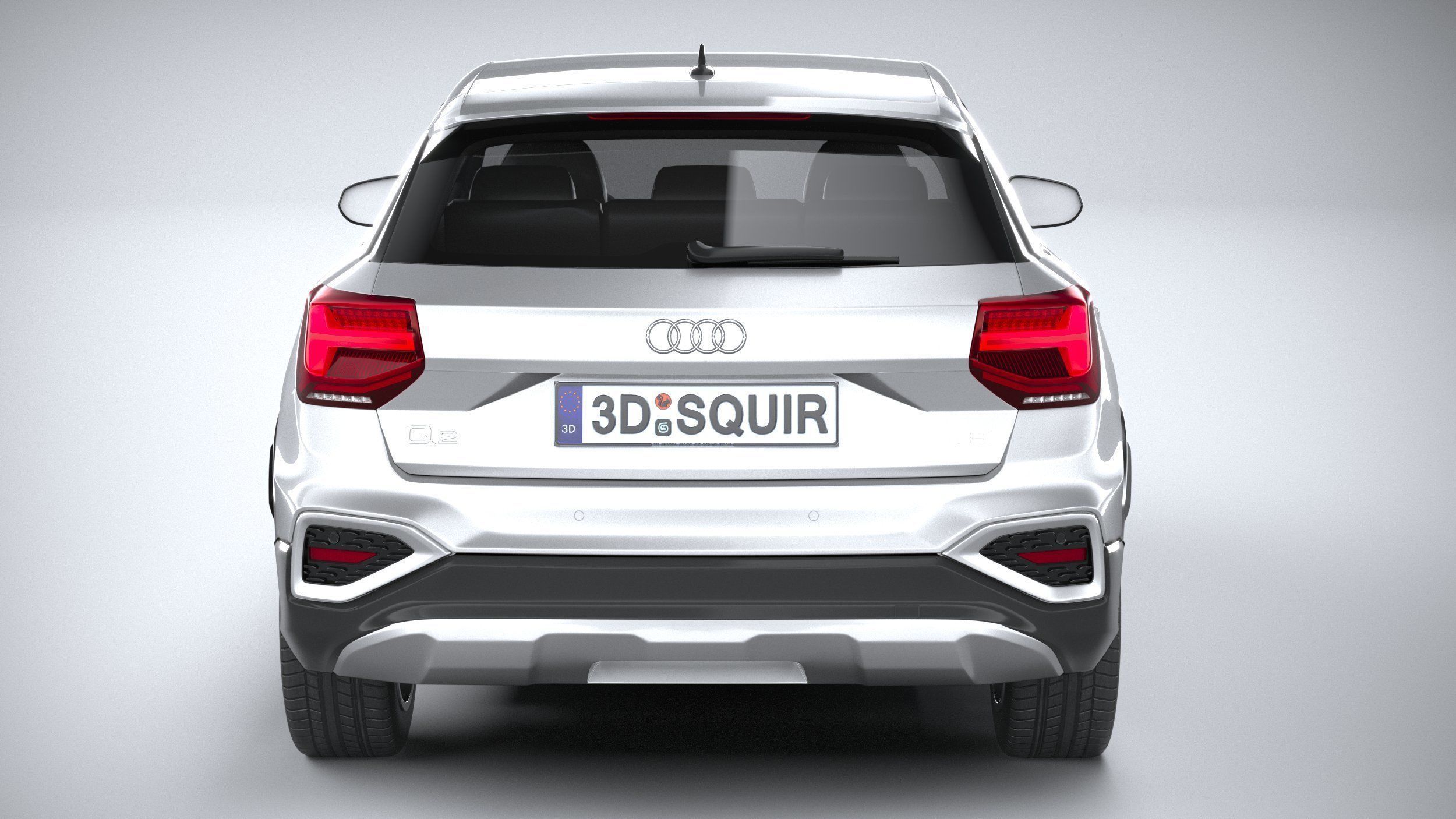 Audi Q2 2021 3D model_4