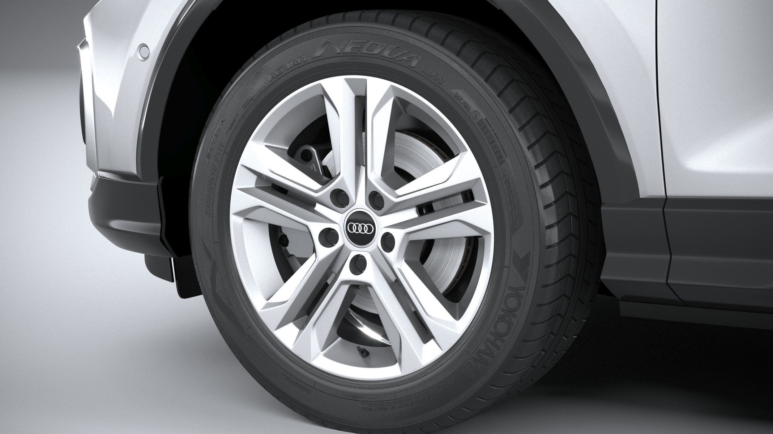 Audi Q2 2021 3D model_18