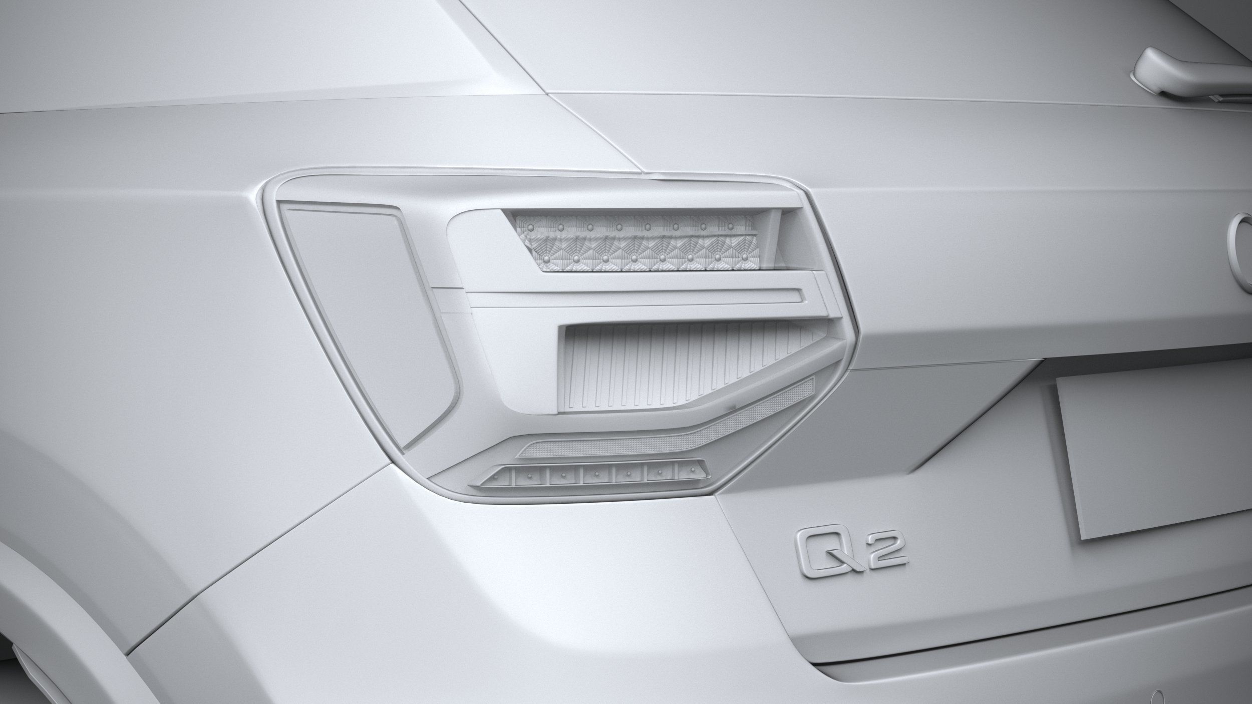 Audi Q2 2021 3D model_22
