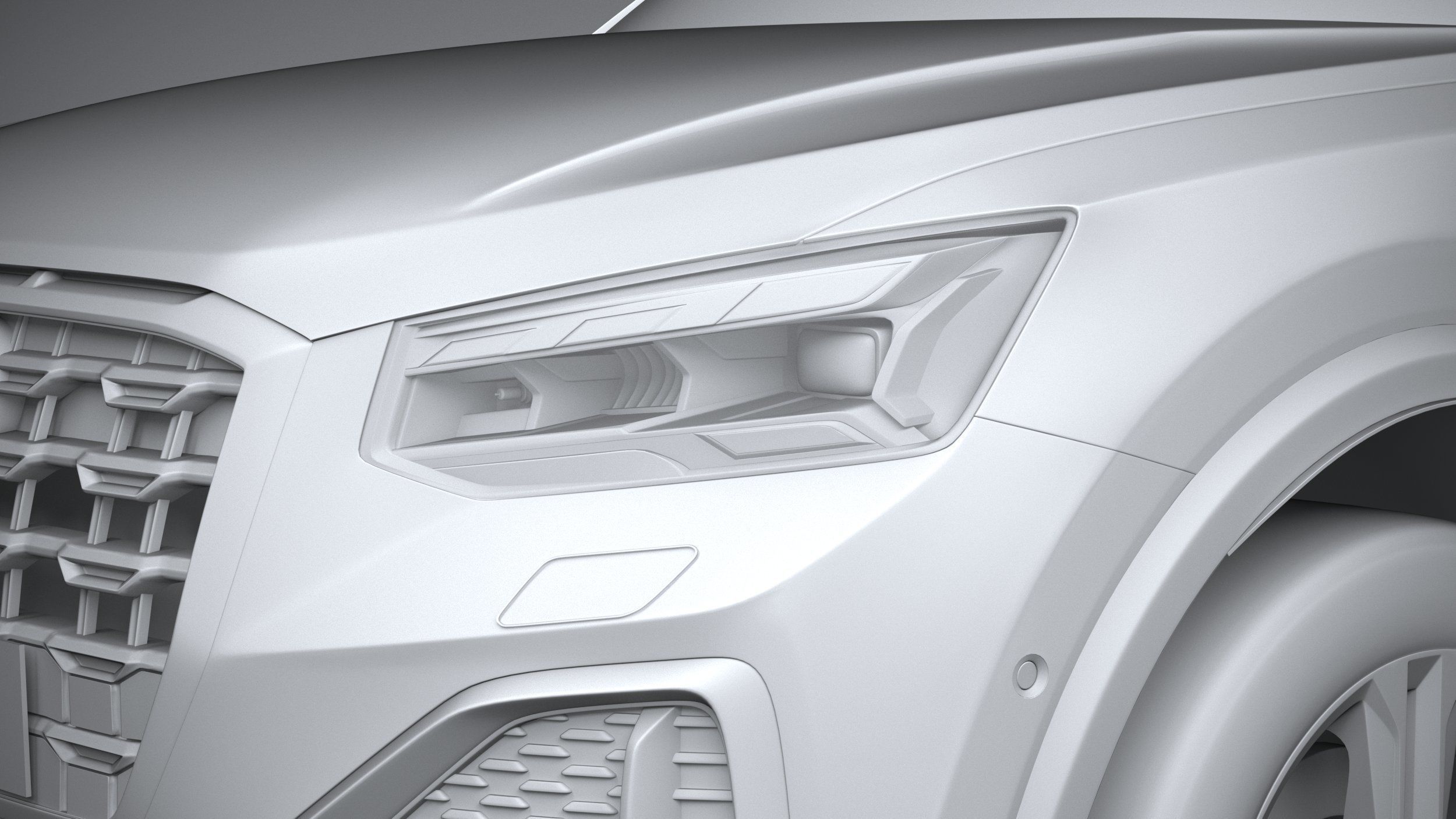 Audi Q2 2021 3D model_24