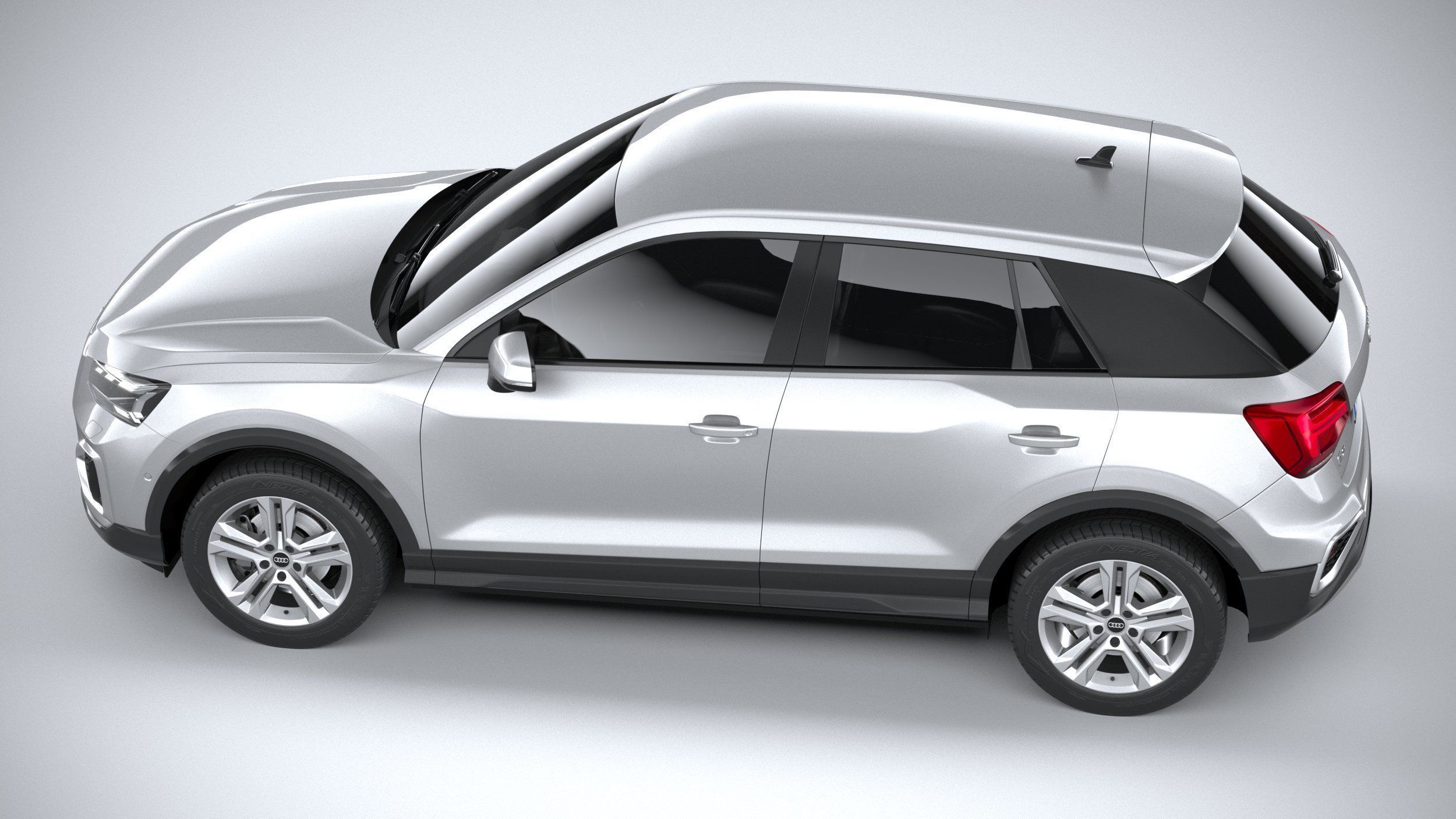 Audi Q2 2021 3D model_16