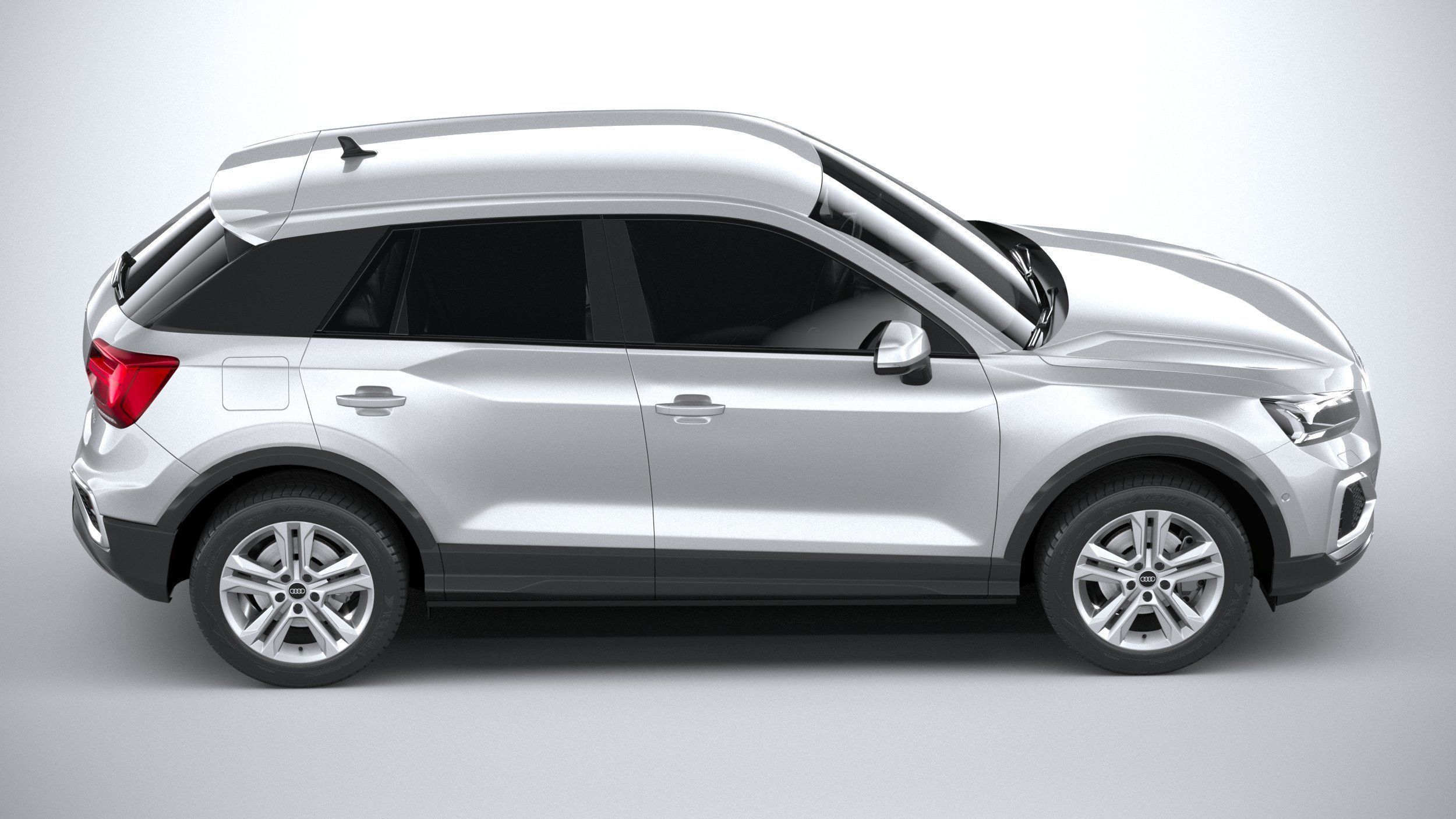 Audi Q2 2021 3D model_8