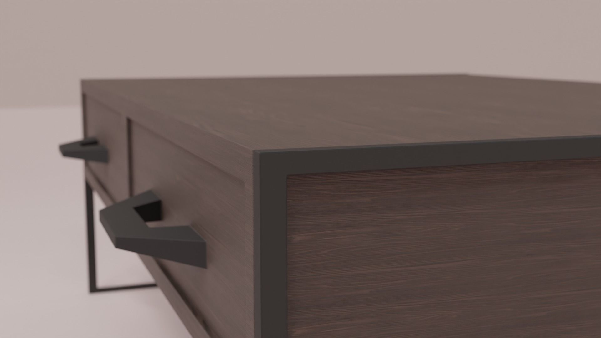 Coffee Table 3D model_2
