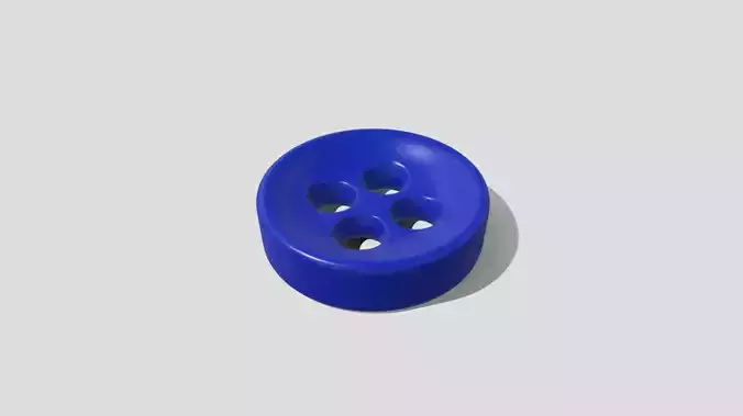 Printable Cloth Button 001 - 1cm - 4 Holes 2mm