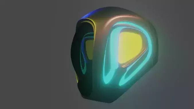 RO24 Sci-fi helmet