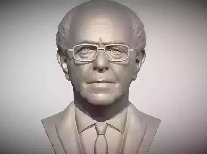 Bernie Sanders bust 3D printing ready stl obj formats 3D print model