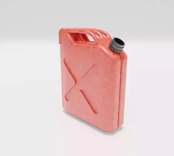 Jerrycan Detailed Free 3D model