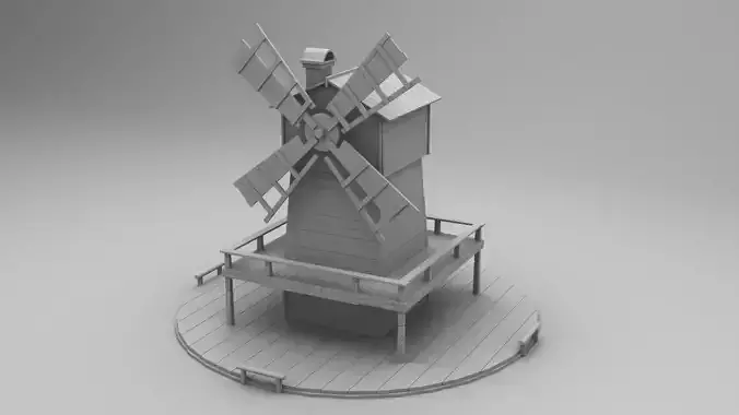 Wild west windmill