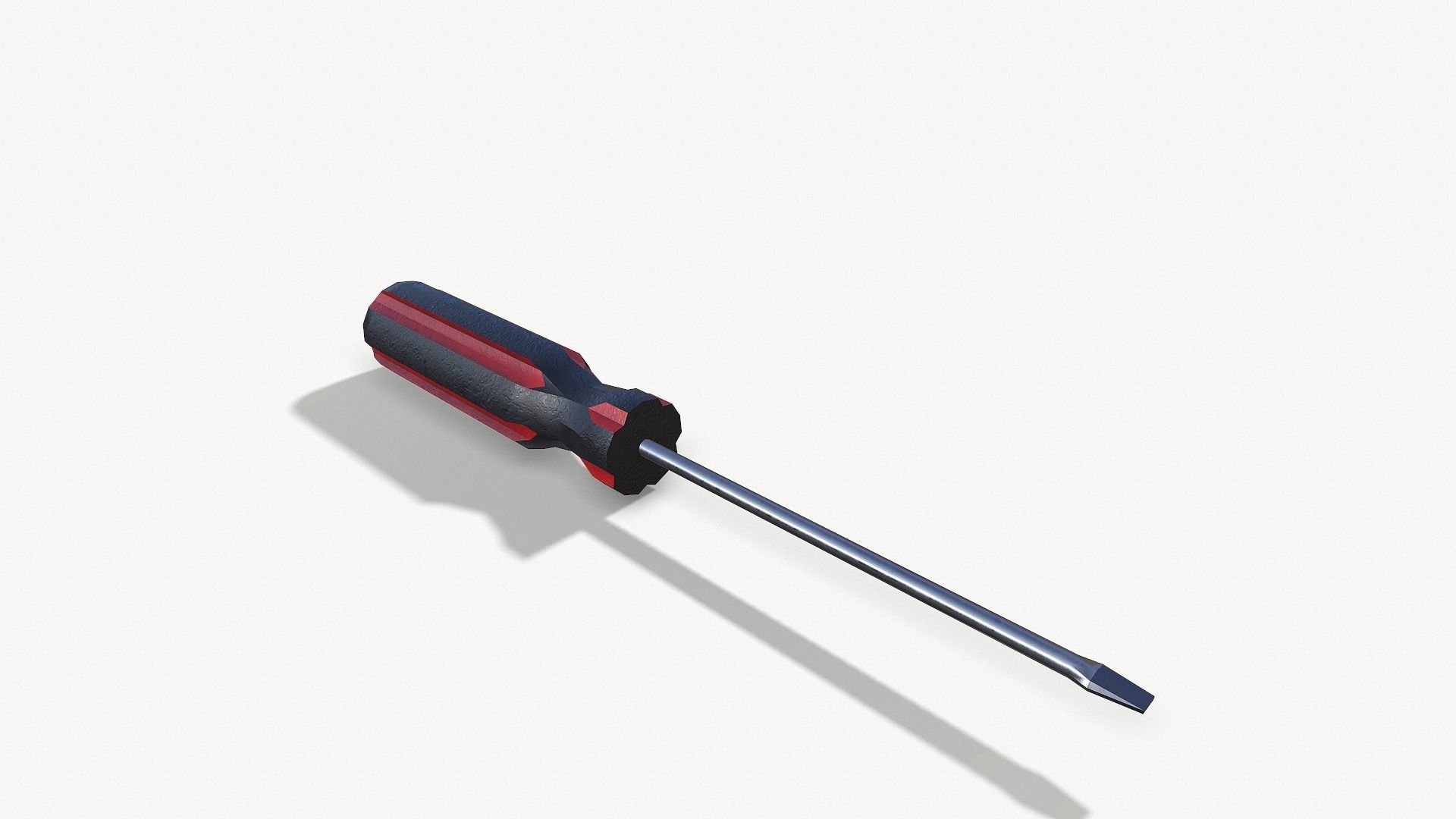Set of tools 01 Low-poly 3D model_10