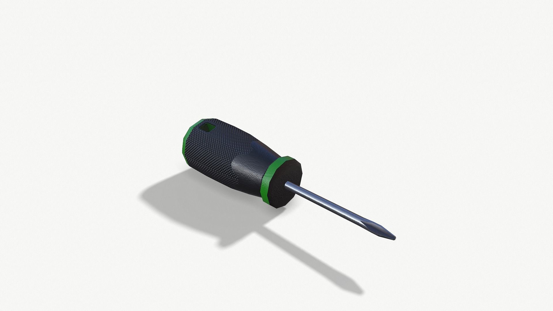 Set of tools 01 Low-poly 3D model_12