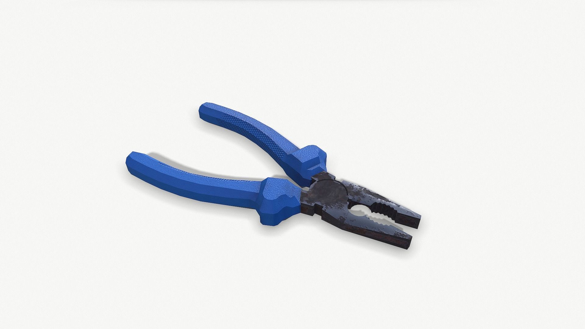 Set of tools 01 Low-poly 3D model_7
