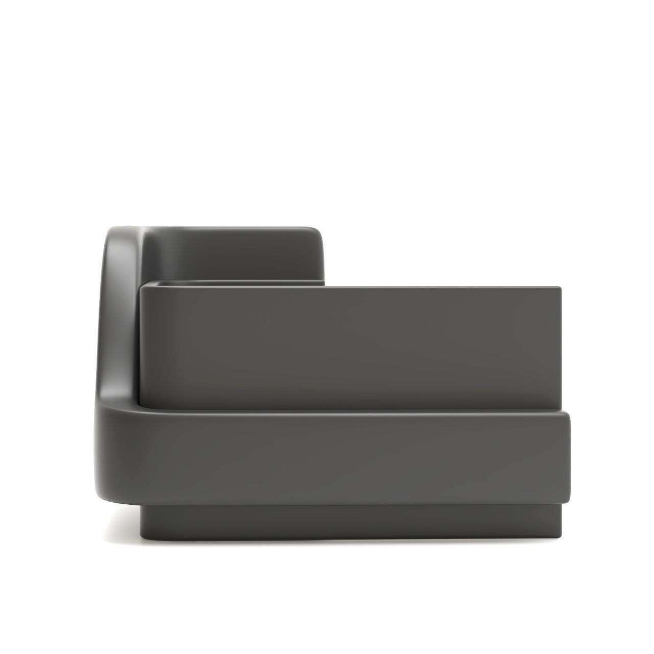 Modern Reception Desk Design By Buerta Studio 3D model_5