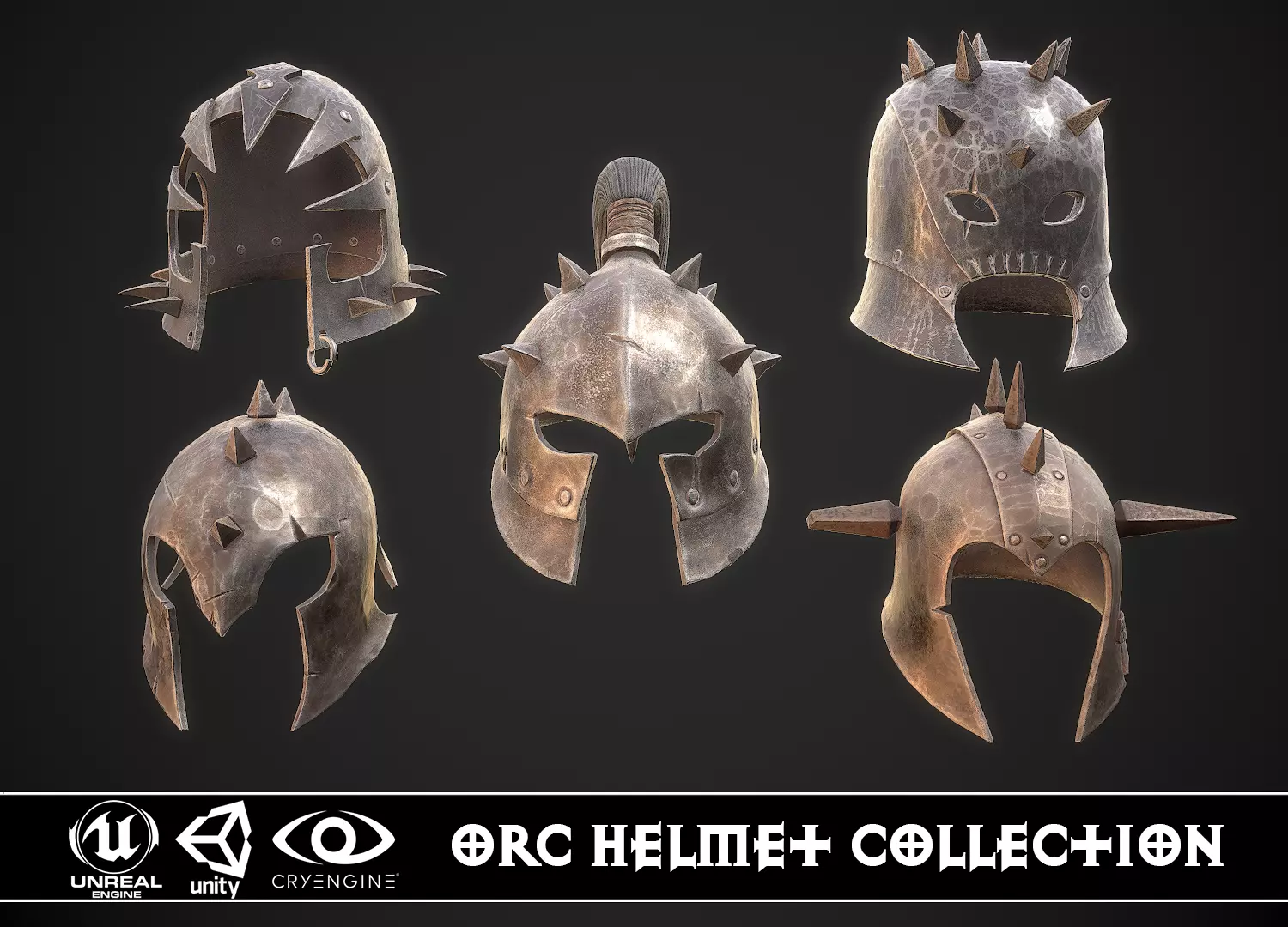 Orc Helmet Collection _0