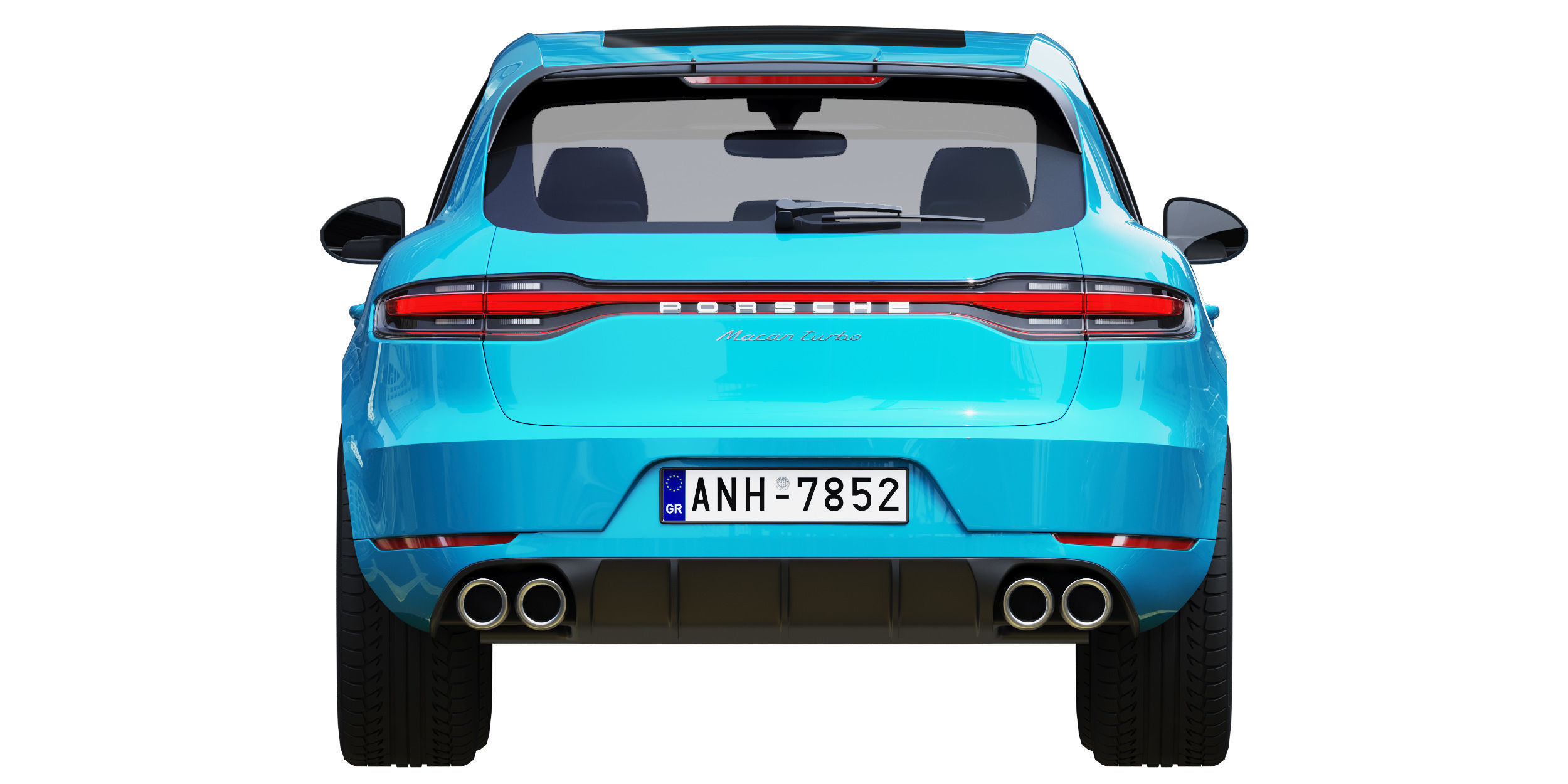 Porsche Macan Turbo 2020 3D model_7