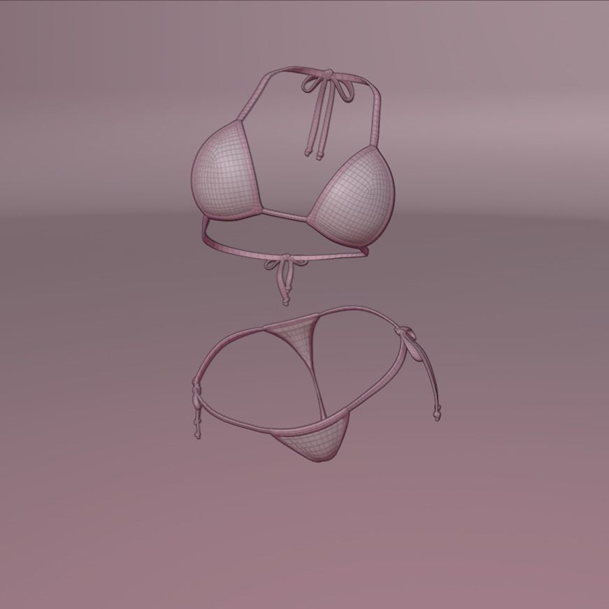 Anime Girl Full Rig    Free VRM Sample 3D model_16