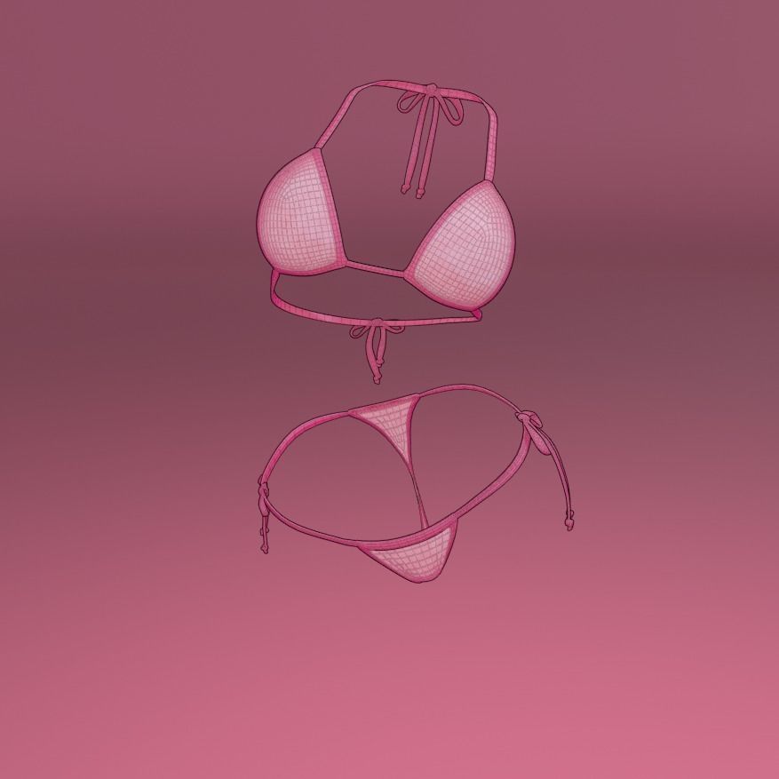 Anime Girl Full Rig    Free VRM Sample 3D model_15