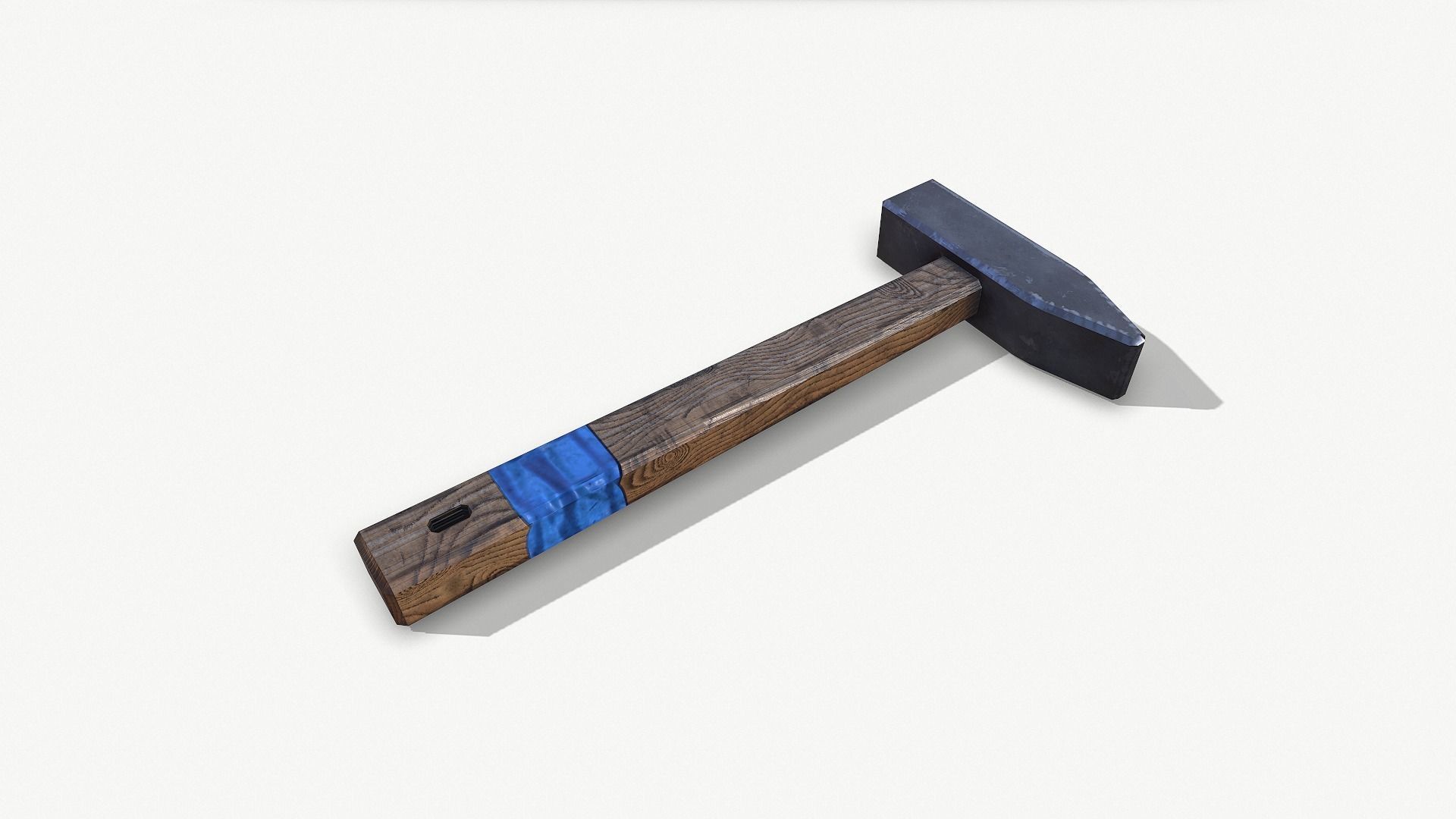 Set of tools 02 Low-poly 3D model_5