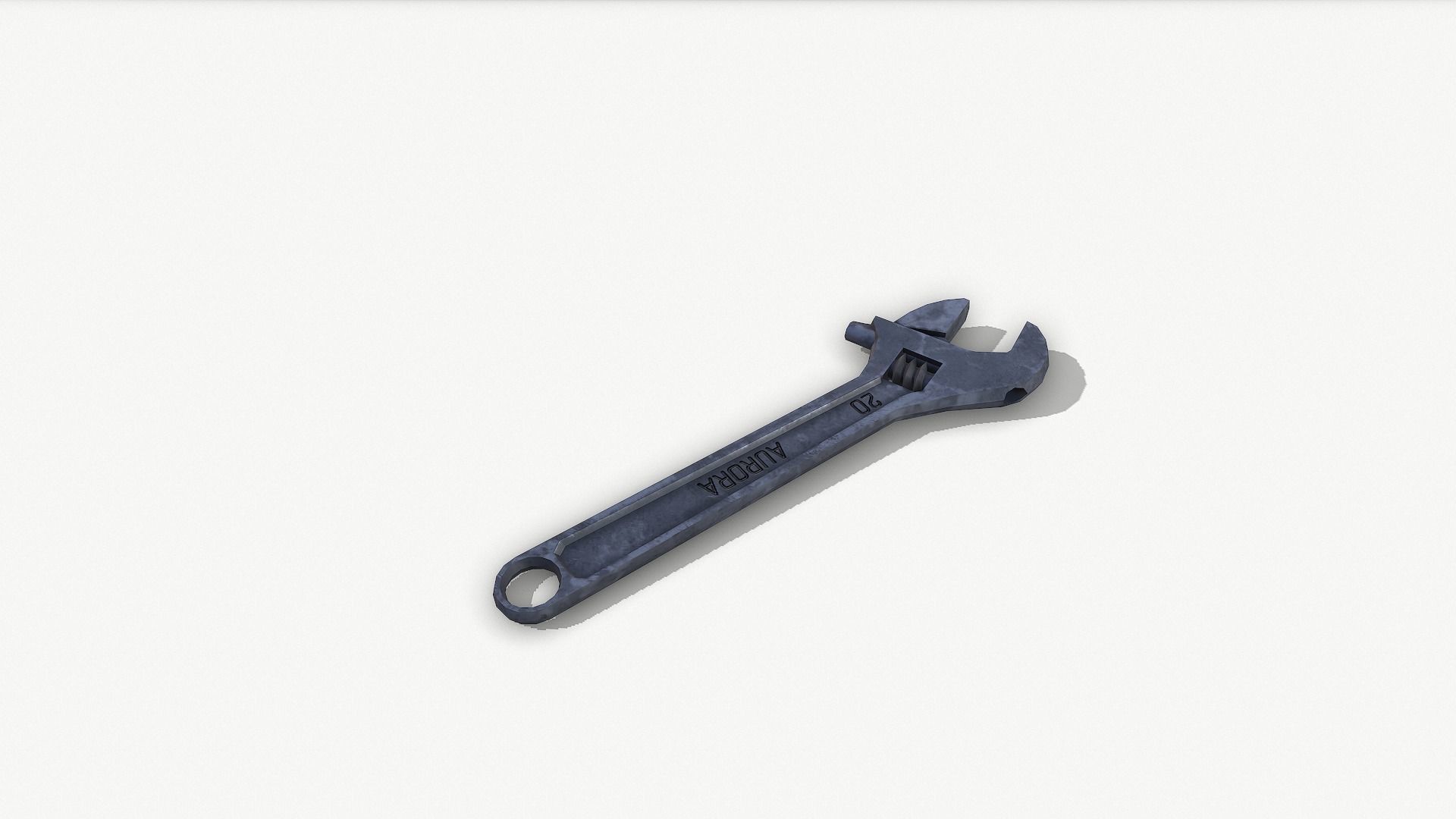 Set of tools 02 Low-poly 3D model_9